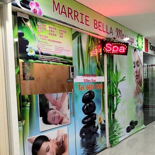 Marrie Bella Beauty Spa in Singapore.