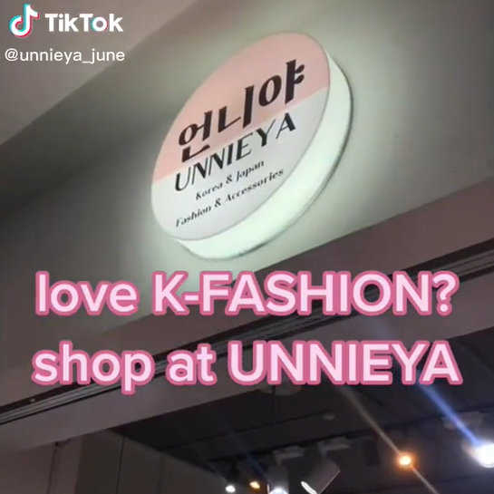 Unnieya – Korean & Japanese Clothing Store in Singapore.